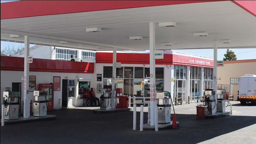 A filling station used to illustrate the story.